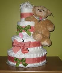 Image result for how to make diaper cake