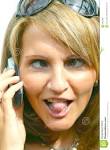 A Crazy Woman With Phone Royalty Free Stock Images - Image: 1296469 - crazy-woman-phone-1296469