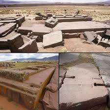 This image shows a section of the ancient stonework at ...