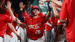 Cardinals outlast the Braves 2-1 early Saturday after a long rain delay
