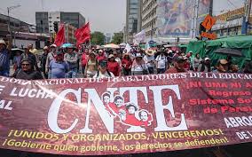 CNTE anuncia paro nacional, plantón y suspensión de clases en estos estados