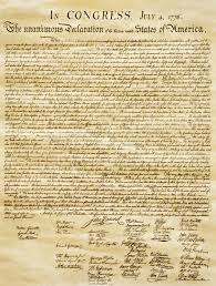 Image result for declaration of independence