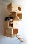 Casas de gatos de madera