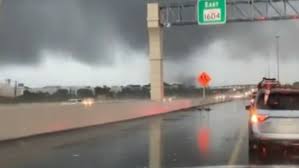 Tornado likely touched down near The Rim, damage reported