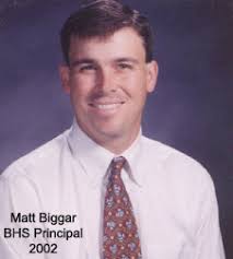 Burlingame High School&#39;s new principal is Matt Biggar. - MattBiggar
