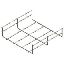 Newlec NLWB55300 | Wire Basket Cable Tray 300mm x 55mm 3 ...