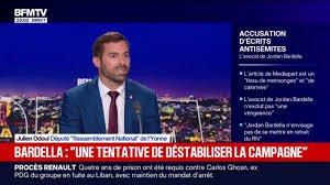 "Tout a été inventé de toutes pièces", réagit Julien Odoul, député Rassemblement national après les écrits antisémites attribués à Jordan Bardella — BFM