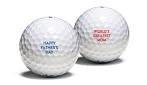 Personalize your golf balls with your custom logo, text or photo