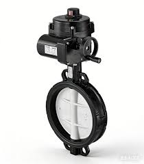 V9ABF Series PN25 Flanged Type Motorised Butterfly Valves ...