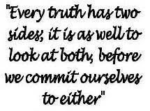 Two sides to every story quotes - Bing Images, quote, citat, true ... via Relatably.com