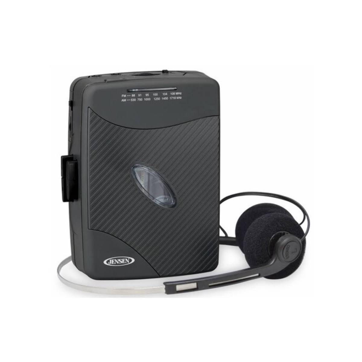 Jensen SCR-75-HP Classic Personal Cassette Player with AM FM Radio