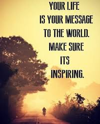 bikersforautism: &quot;Your Life is your message to the world ... via Relatably.com