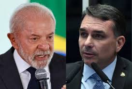 A distância entre Lula e Flávio nas pesquisas sobre eleição para presidente divulgadas nesta semana