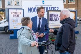 Hugo de Jonge discusses new crisis campaign in Middelburg