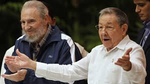 Resultado de imagen para fidel y raul castro