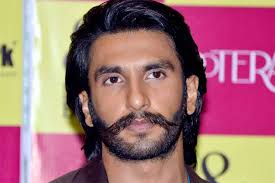 Ranveer Singh hopes his mustache proves lucky for himJust as cricketers Shikhar Dhawan and Ravindra Jadeja&#39;s handlebar mustaches proved to be a lucky sign ... - ranveer-june-26