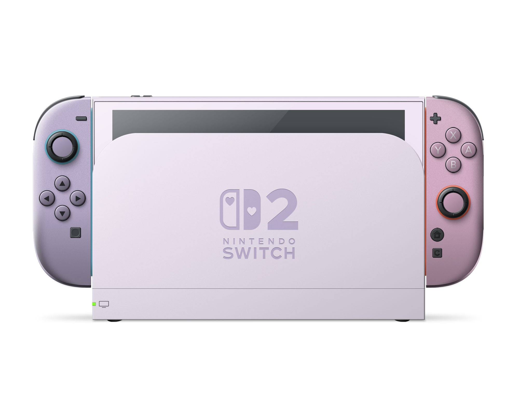 Wisteria Dream Purple Colorwave Nintendo Switch 2 Skin