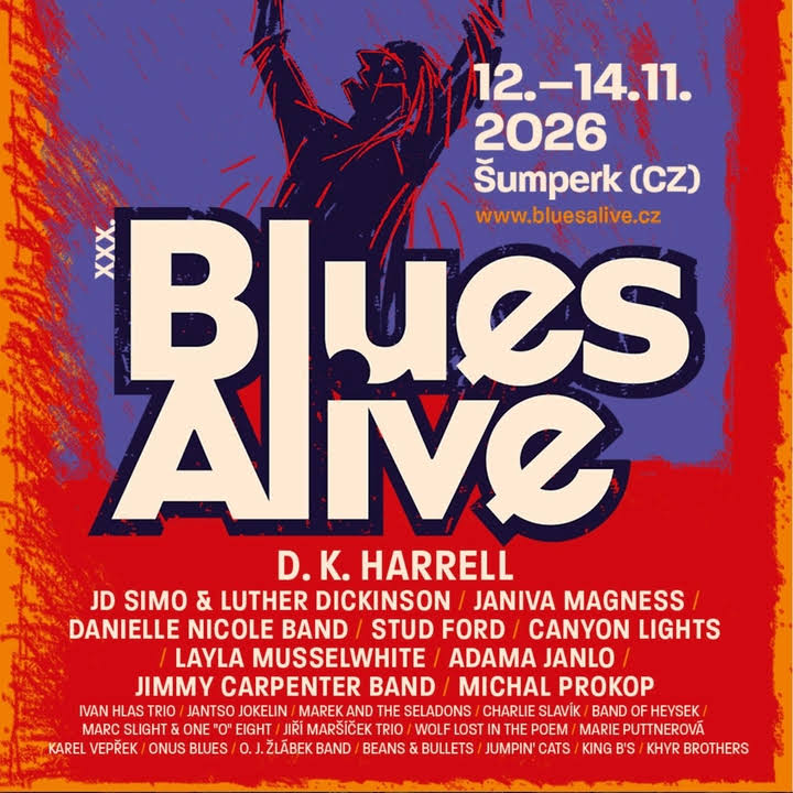 Blues Alive Festival in Šumperk, Czechia