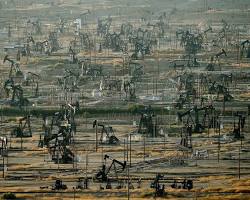 Image of California oil fields