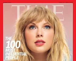 Image of Taylor Swift on Time Magazine cover