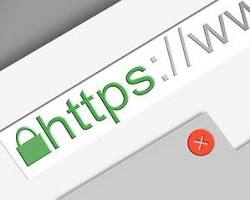 green padlock icon in a web browser address bar resmi
