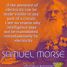 Samuel Morse | Ha! Tea &#39;n&#39; Danger via Relatably.com