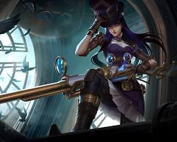 Obraz: Caitlyn, postać League of Legends
