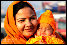 Kumbh Mela - Allahabad 2013 - Gopi Krishan Garhwal. In This Picture You Can See Worlds Smallest Sadhvi, In Hinduism We Believe Every Child As ... - img_1035