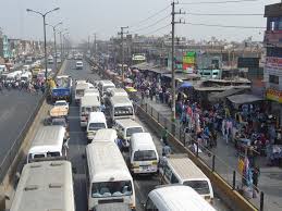 Resultado de imagen para fotos de caos de transporte en huancayo