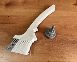キャンドゥ 溝用サッシブラシの画像