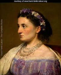 Duchess de Fitz-James - Ignace Henri Jean Fantin-Latour - www.henri - Duchess-de-Fitz-James