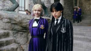 Wednesday Addams is now one of the cool kids at her school - and it's "a living hell" according to Jenna Ortega