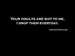 INSULT QUOTES image quotes at hippoquotes.com via Relatably.com