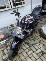 Hasil gambar untuk modifikasi touring motor tiger