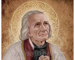 St. John Vianney Catholic Art Print, Patron saint of priests &middot; St. John Vianney Catholic Art Print, Patron saint of priests... $12.00 USD PortraitsofSain. - il_340x270.555638903_d2no