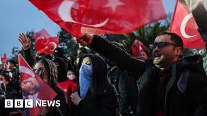 Erdogan Calls Protests Over Imamoglu Arrest \"Evil\"