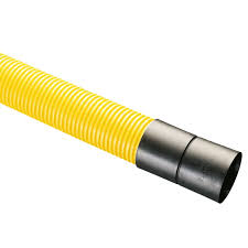 94/110mm x 6m Yellow Underground Gas Twinwall Ducting ...