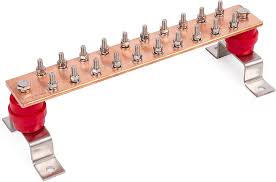Copper Ground Bar Kit - .25" x 2" x 12" Busbar with 20 ...