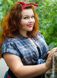 Resultado de imagem para chubby pin up