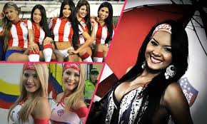 Resultado de imagem para porristas junior barranquilla fotos