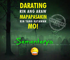 Tagalog Halloween Banat and Pickup Lines - Boy Banat via Relatably.com