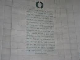 Jefferson Memorial - quotes carved on wall - Picture of Jefferson ... via Relatably.com