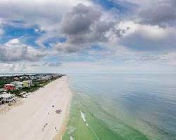 Image of Cape San Blas, Florida beach