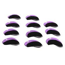 11PCS Club Headcover Set Neoprene Numbered Club Head