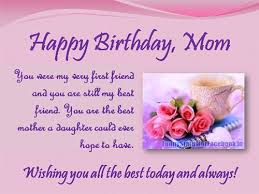 20 Heart Touching Birthday Wishes For Mom | 18 | Pinterest ... via Relatably.com