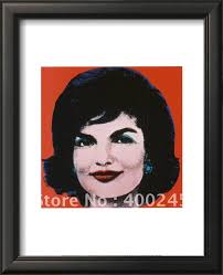 Jackie Andy Warhol Promotion-Shop for Promotional Jackie Andy Warhol on ... - Portrait-oil-painting-font-b-Jackie-b-font-1964-by-font-b-Andy-b-font-font