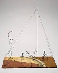 Résultat de recherche d'images pour "calder's wire sculptures"