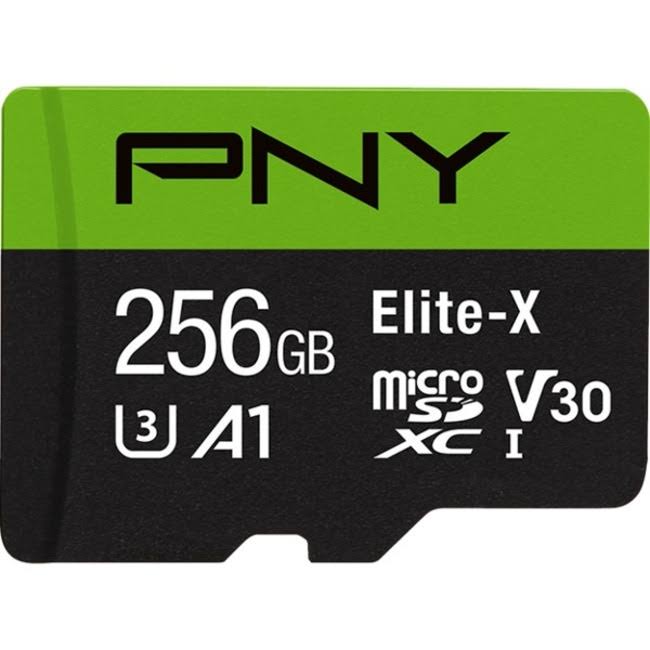 PNY Elite-X Class 10 U3 V30 microSDXC Flash Memory Card