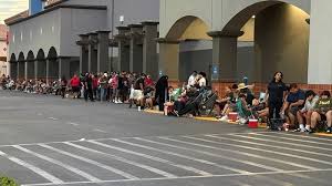 Hundreds wait in line overnight for Pokémon release at Sam's Club