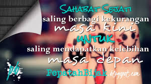 Hasil gambar untuk gambar kata kata bijak persahabatan